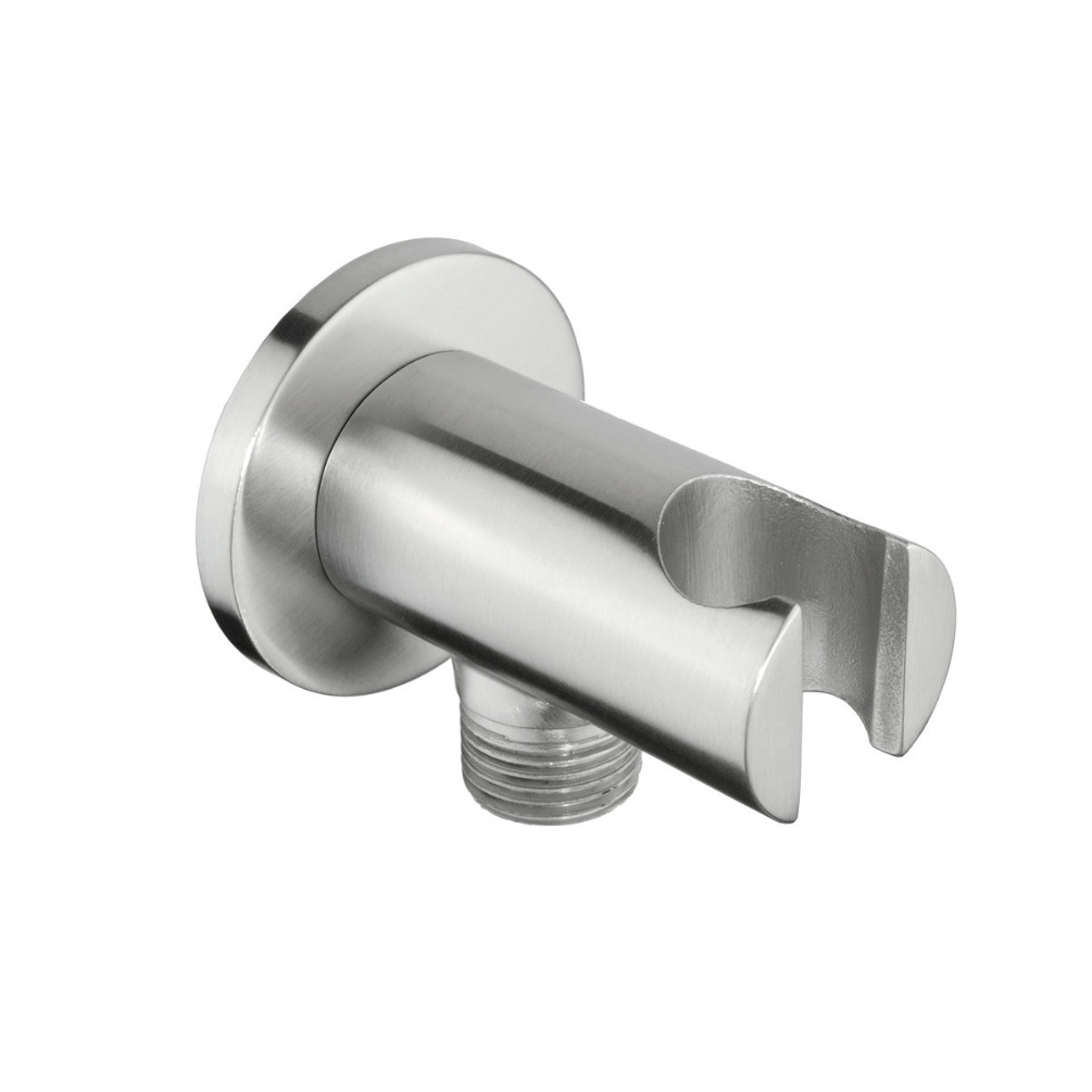 JTP INOX Stainless Steel Elbow with Water Outlet & wall support